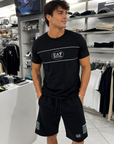 Completo EA7 Emporio Armani Con Logo Centrale A Fascia