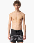 Swimshort GCDS Nero Con Maxilogo