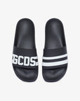 Ciabatta GCDS Con Logo Bianco
