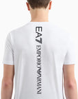 T-shirt EA7 Con Logo In Contrasto Sul Retro