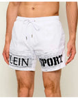 Costume Da Bagno Plein Sport Con Logo Scritto