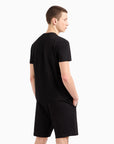 T-shirt EA7 Visibility Nera
