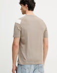 EA7 Emporio Armani T-shirt Uomo AF10375 Nero con Dettagli Bianchi sulle Maniche