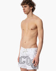 Swimshort GCDS Bianco Con Maxilogo