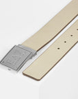 Cintura EA7 Marrone Reversibile Con Il Beige
