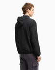 Bomber con Cappuccio EA7 Nero