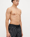 Costume A Pantaloncino Moschino Con Maxi Logo