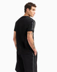 Completo EA7 Logo Series Nero