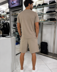 Completo EA7 Emporio Armani Con Logo A Contrasto