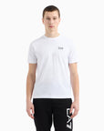 T-shirt EA7 Con Logo In Contrasto Sul Retro