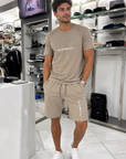 Completo EA7 Emporio Armani Con Logo A Contrasto