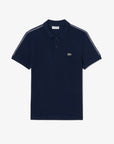 Polo Lacoste Con Logo A Righe