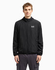 Bomber con Cappuccio EA7 Nero