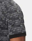 T-shirt EA7 Stampa Monogram Logo Series