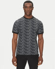 T-shirt EA7 Stampa Monogram Logo Series