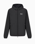 Bomber con Cappuccio EA7 Nero