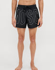 Costume A Pantaloncino Moschino Con Maxi Logo