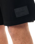 Completo EA7 Nero con Logo Rettangolo