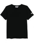T-shirt Gcds Nera con logo sulla manica