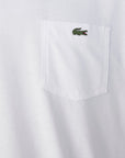 T-shirt Lacoste In Cotone Con Taschino