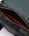 Borsa Monogram Lacoste Con Patta e Clip