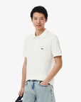 Polo Lacoste Con Logo A Righe
