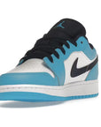 Jordan 1 Low White Powder Blue-Obsidian