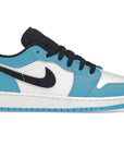 Jordan 1 Low White Powder Blue-Obsidian