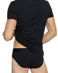Set nero t-shirt + slip Dsquared2 D9H135510