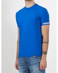 T-shirt Dsquared2 D9M3S5460 blu cobalto