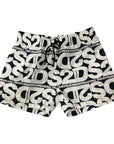 Costume Mare DS2 Logo All Over Black & White