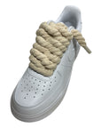 Air Force 1 Rope Laces White