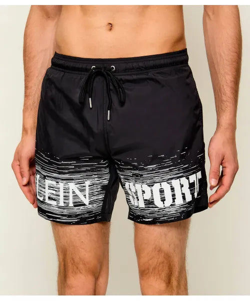 Costume Da Bagno Plein Sport Con Logo Scritto