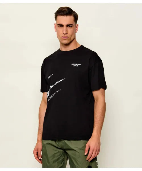 T-shirt Plein Sport Con Logo Sul Retro