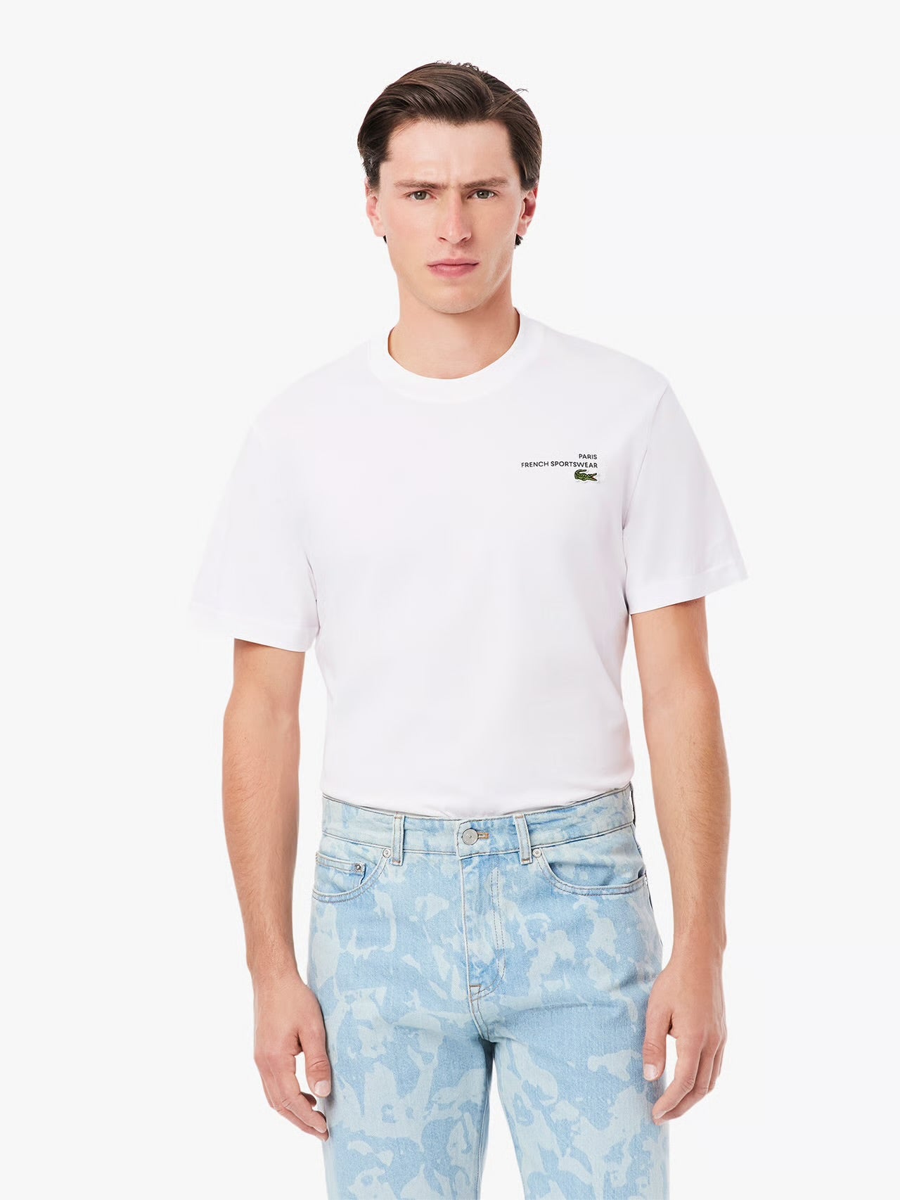T-shirt Lacoste Print Motif