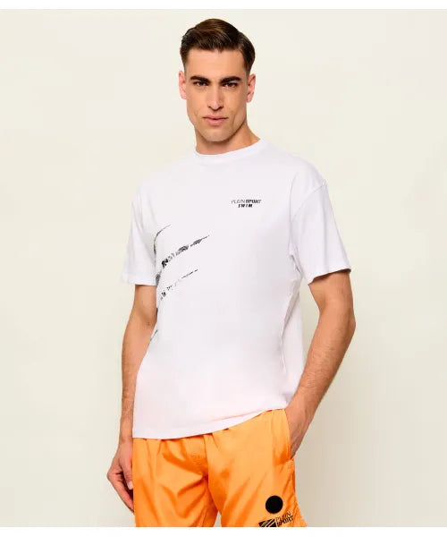 T-shirt Plein Sport Con Logo Sul Retro