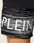 Costume Da Bagno Plein Sport Con Logo Scritto