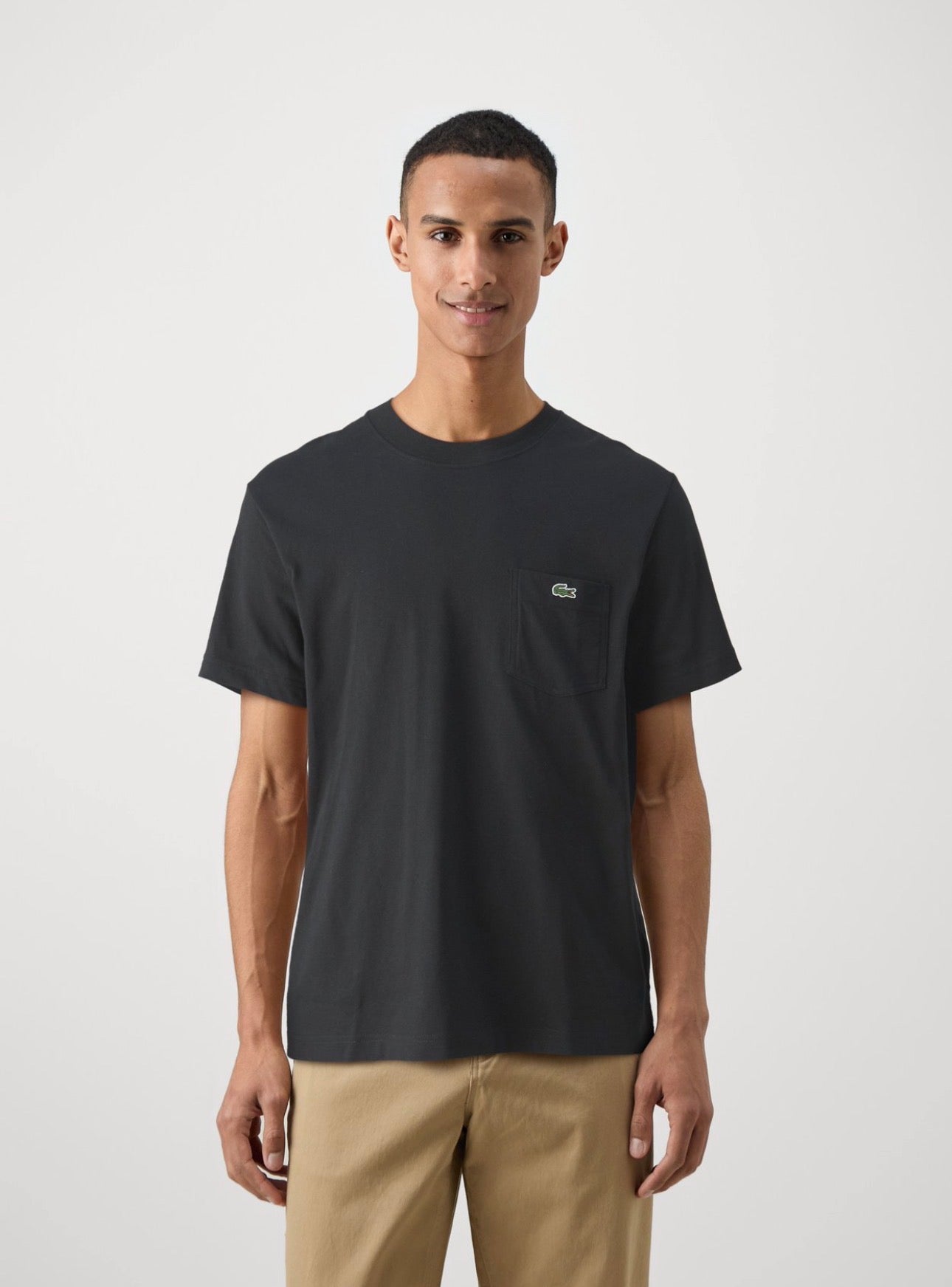 T-shirt Lacoste In Cotone Con Taschino