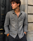 Camicia In Denim Klixs 118C