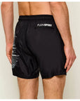 Costume Da Bagno Plein Sport Con Iniziali Sulla Gamba