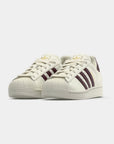 Adidas Superstar II Con Texture Snakeskin Bordeaux