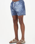 Dsquared2 Costume Da Bagno Con Stampa Monogram Effetto Denim