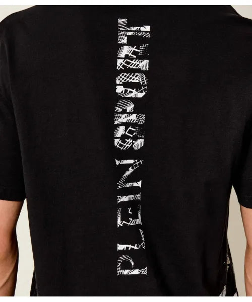 T-shirt Plein Sport Con Logo Sul Retro