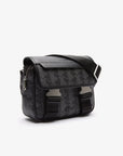 Borsa Monogram Lacoste Con Patta e Clip