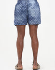 Dsquared2 Costume Da Bagno Con Stampa Monogram Effetto Denim