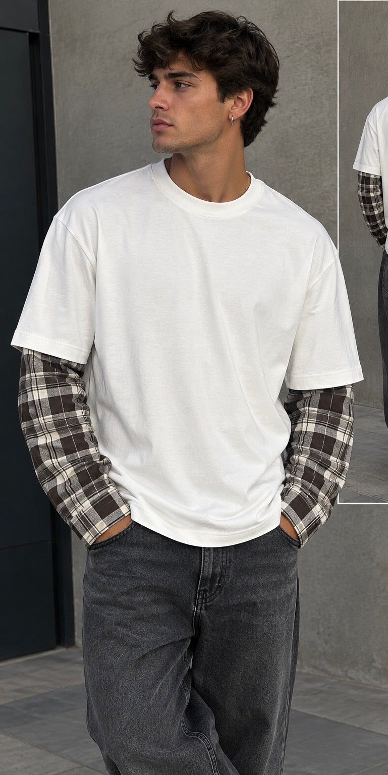 T-shirt Long Sleve Staystreet T8009