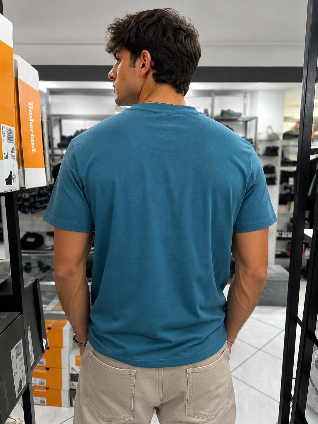 T-shirt Lacoste Con Maxilogo